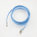 RJ45 32awg SSTP Cat6a flat patch cable